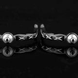 American Equus Quik-X Slim Interchangeable English Spurs - Crystal X's Edition