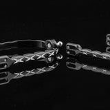 American Equus Quik-X Slim Interchangeable English Spurs - X's Edition