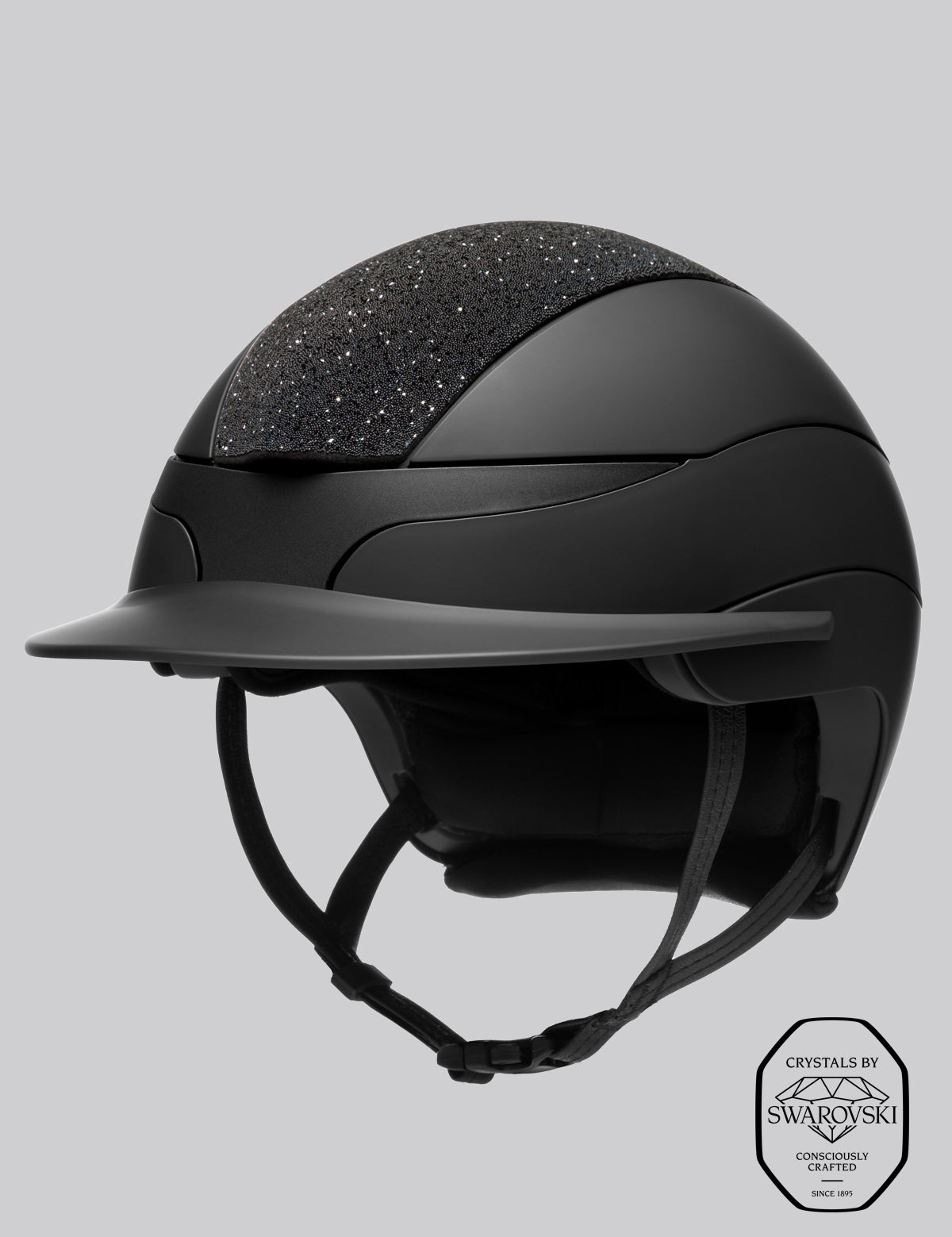 Equiline XANTO Helmet with Swarovski Top – Standard Visor