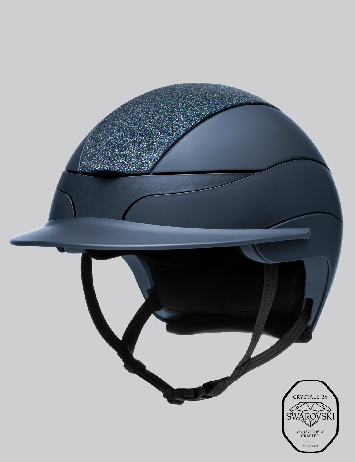 Equiline XANTO Helmet with Swarovski Top – Standard Visor