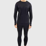 Harcour Bluveo Mens Long Sleeve Crew Neck Exercise Shirt