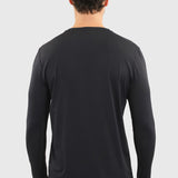 Harcour Bluveo Mens Long Sleeve Crew Neck Exercise Shirt