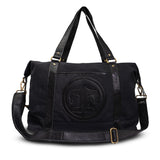 Tucker Tweed Barn Duffle | Black