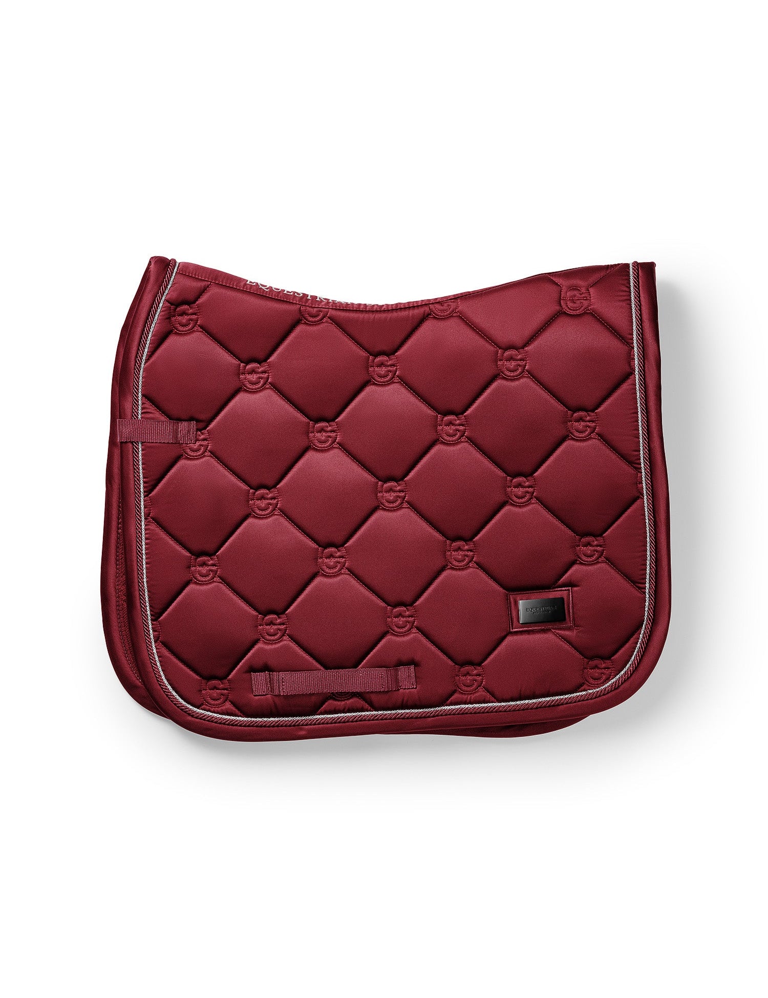Equestrian Stockholm Dressage Saddle Pad Bordeaux