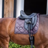Equestrian Stockholm Dressage Saddle Pad Dark Violet