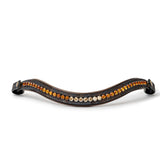 Halter Ego Aspen Leather Snaffle Bridle with Removable Flash