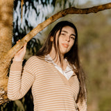 Hannah Childs Carly Polo Sweater