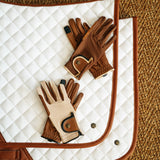 Sixteen Cypress Classic Riding Gloves, Cognac