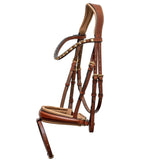 Halter Ego The Dakar - Cognac Leather Snaffle Bridle