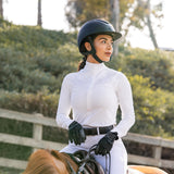 Hannah Childs Ellie Pleated LS Show Shirt