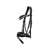 Halter Ego Valentina Black Patent Sparkle Snaffle Bridle