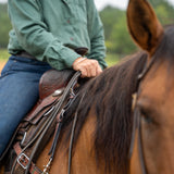 Correct Connect Western Wither Strap with Double neck strap