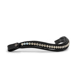 Halter Ego Valentina Black Patent Sparkle Snaffle Bridle