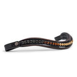 Halter Ego The Aachen Rolled Black Patent Leather Double Bridle