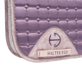 Halter Ego Romance Collection Satin Classic Jump Saddle Pad - Orchid Mist