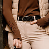 Hannah Childs Twisted Bit Belt