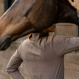 Hannah Childs Sola Perforated Sun Shirt