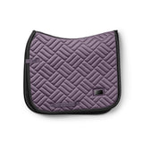 Equestrian Stockholm Dressage Saddle Pad Modern Dark Violet