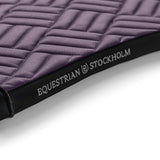 Equestrian Stockholm Dressage Saddle Pad Modern Dark Violet