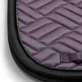 Equestrian Stockholm Dressage Saddle Pad Modern Dark Violet