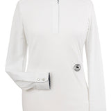 Essex Classics Bit By Bit Ladies Talent Yarn Straight Collar Long Sleeve Show Shirt
