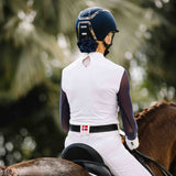 Kastel Denmark Navy & White Power Mesh Long Sleeve Show Shirt