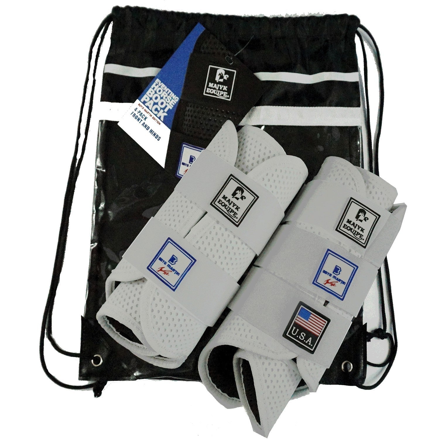 MAJYK EQUIPE® Eventing 4 Pack - (Fronts and Hinds) Boyd Martin Series