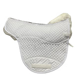 MAJYK EQUIPE® ‘ERGONOMICS’ CORRECTION FLEECE SHOWJUMP PAD WITH IMPACT SHIMS