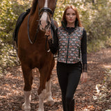 Rönner Florence Barn Vest | Victory Print | Sage
