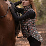 Rönner Florence Barn Vest | Victory Print | Sage