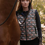 Rönner Florence Barn Vest | Victory Print | Sage