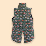 Rönner Florence Barn Vest | Victory Print | Sage