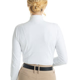 Hannah Childs Shelby Ruffle Long Sleeve Show Shirt