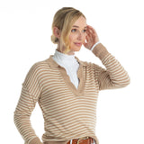 Hannah Childs Carly Polo Sweater