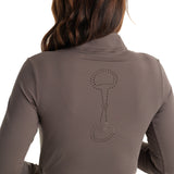 Hannah Childs Sola Perforated Sun Shirt