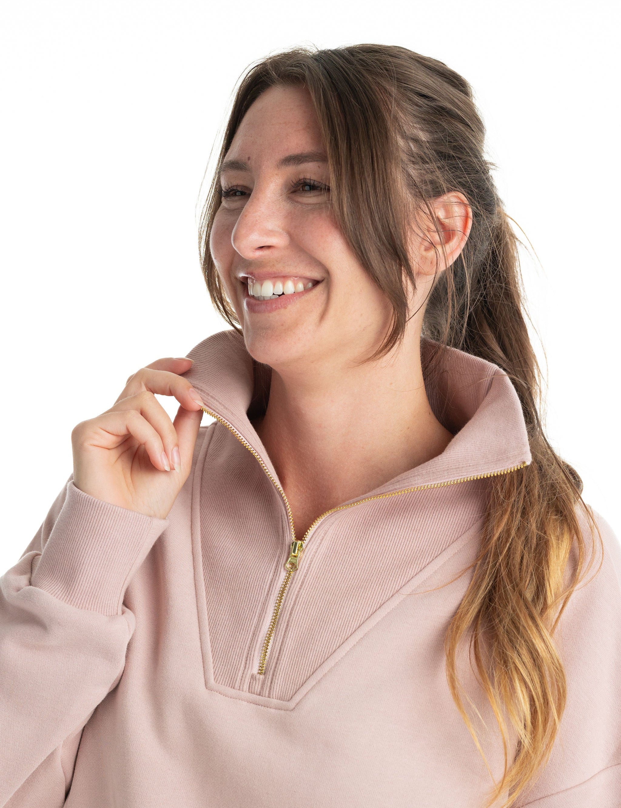 Hannah Childs Charlie 1/4 Zip Warm Up