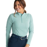 Hannah Childs Sola Perforated Sun Shirt