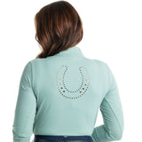 Hannah Childs Sola Perforated Sun Shirt