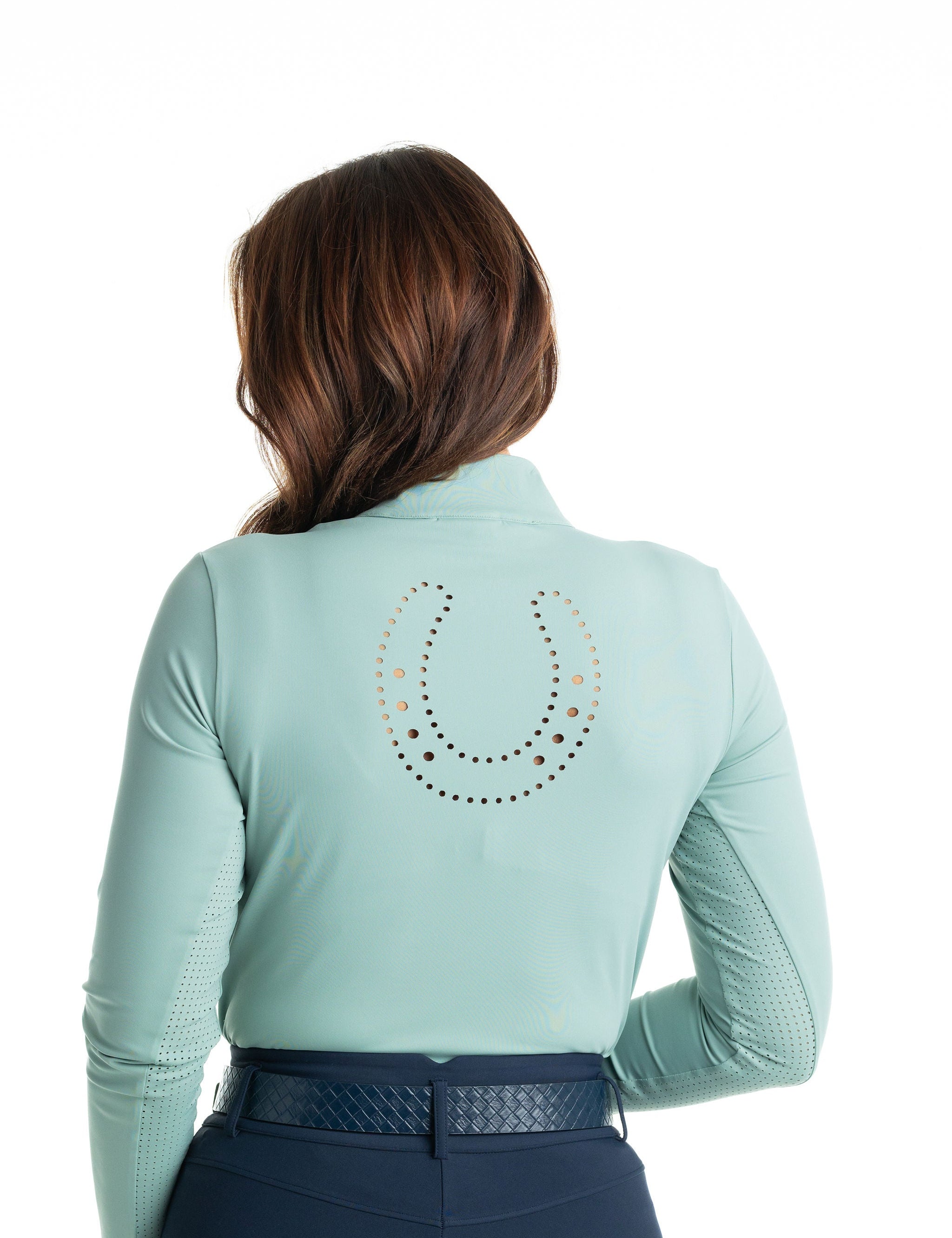 Hannah Childs Sola Perforated Sun Shirt