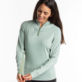 Hannah Childs Naomi Long Sleeve Zip Top