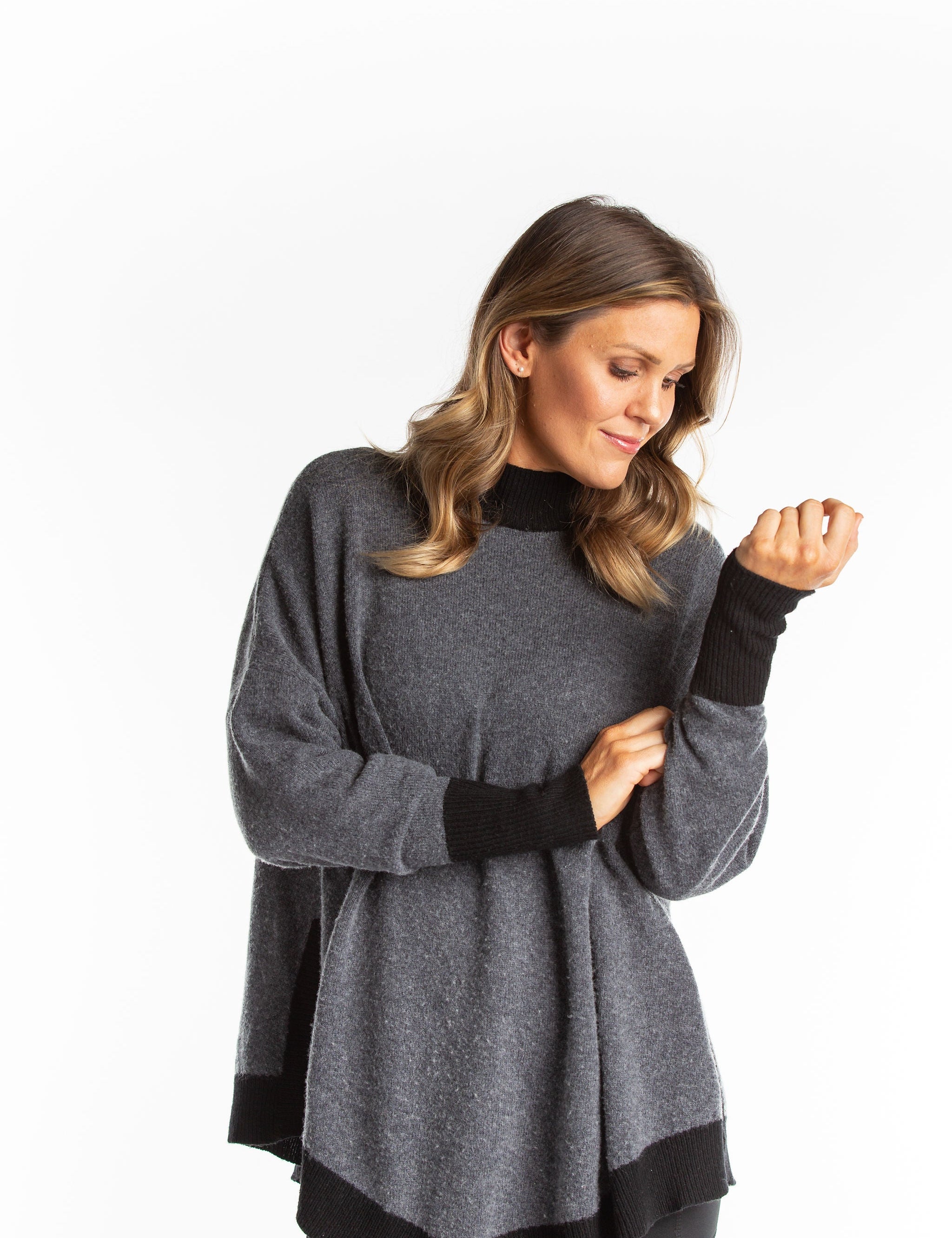 Hannah Childs Addison Riding Poncho with Sleeves