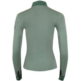 Halter Ego Roxana - Sage & Hunter Green Long Sleeve Riding Shirt