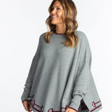 Hannah Childs Kristina Bit Poncho with Sleeves