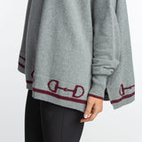 Hannah Childs Kristina Bit Poncho with Sleeves