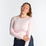 Hannah Childs Harper Perforated Long Sleeve Tech Tee