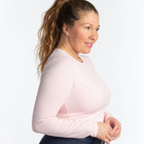 Hannah Childs Harper Perforated Long Sleeve Tech Tee