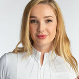 Hannah Childs Raya Crystal Short Sleeve Show Shirt