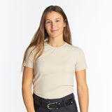 Hannah Childs Maddy Perforated Short Sleeve Tech Tee
