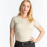 Hannah Childs Maddy Perforated Short Sleeve Tech Tee