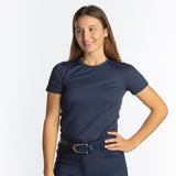 Hannah Childs Maddy Perforated Short Sleeve Tech Tee